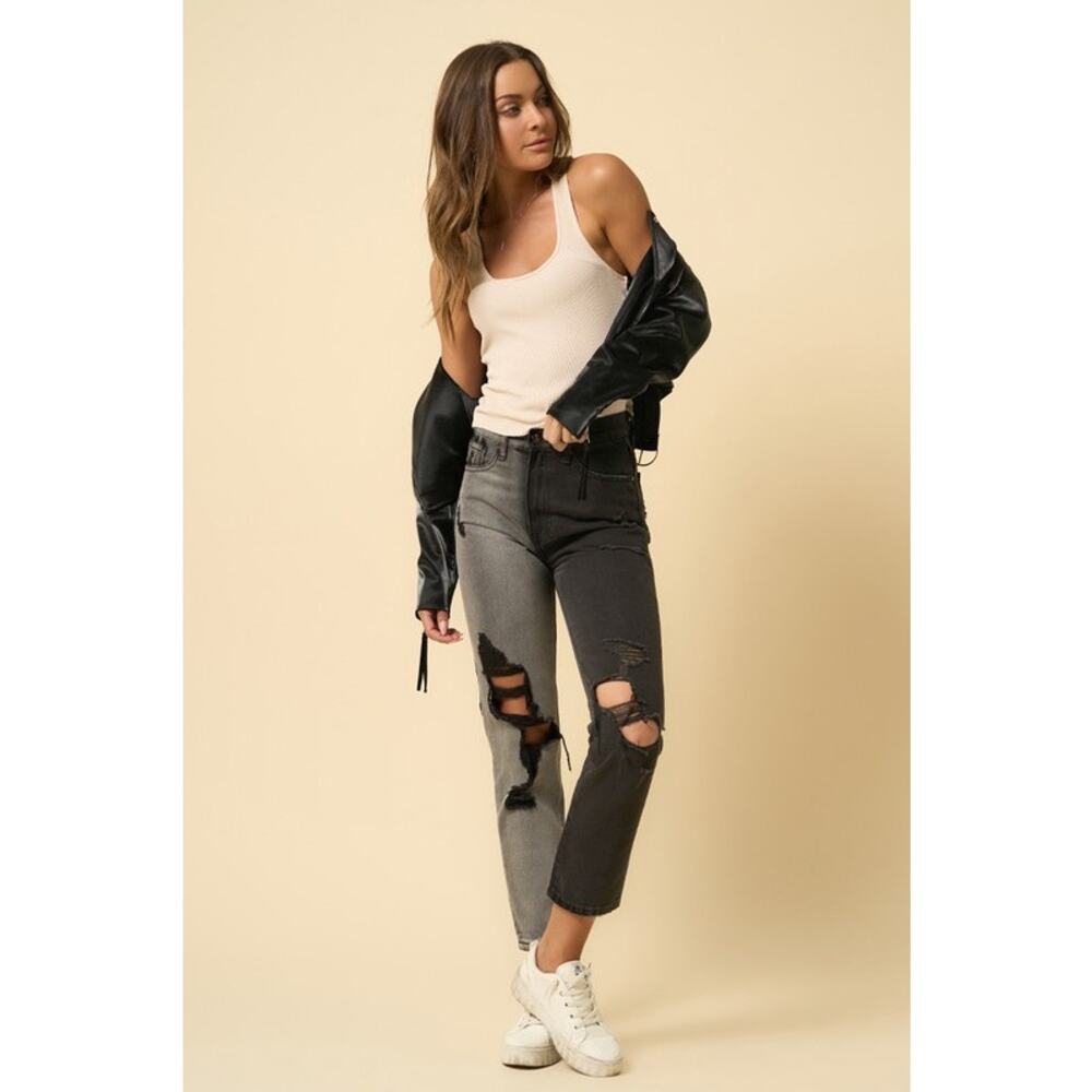 Insane Gene High Rise Girlfriend Jeans - P1387 - Size 9/28